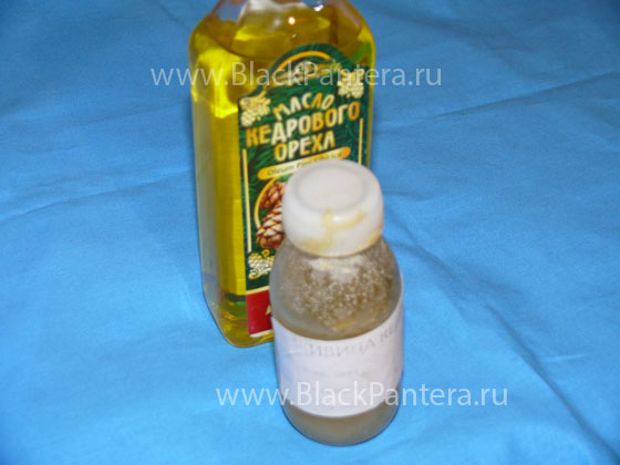 Кедровое масло и живица