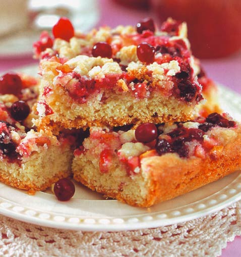 Клюквенный пирог